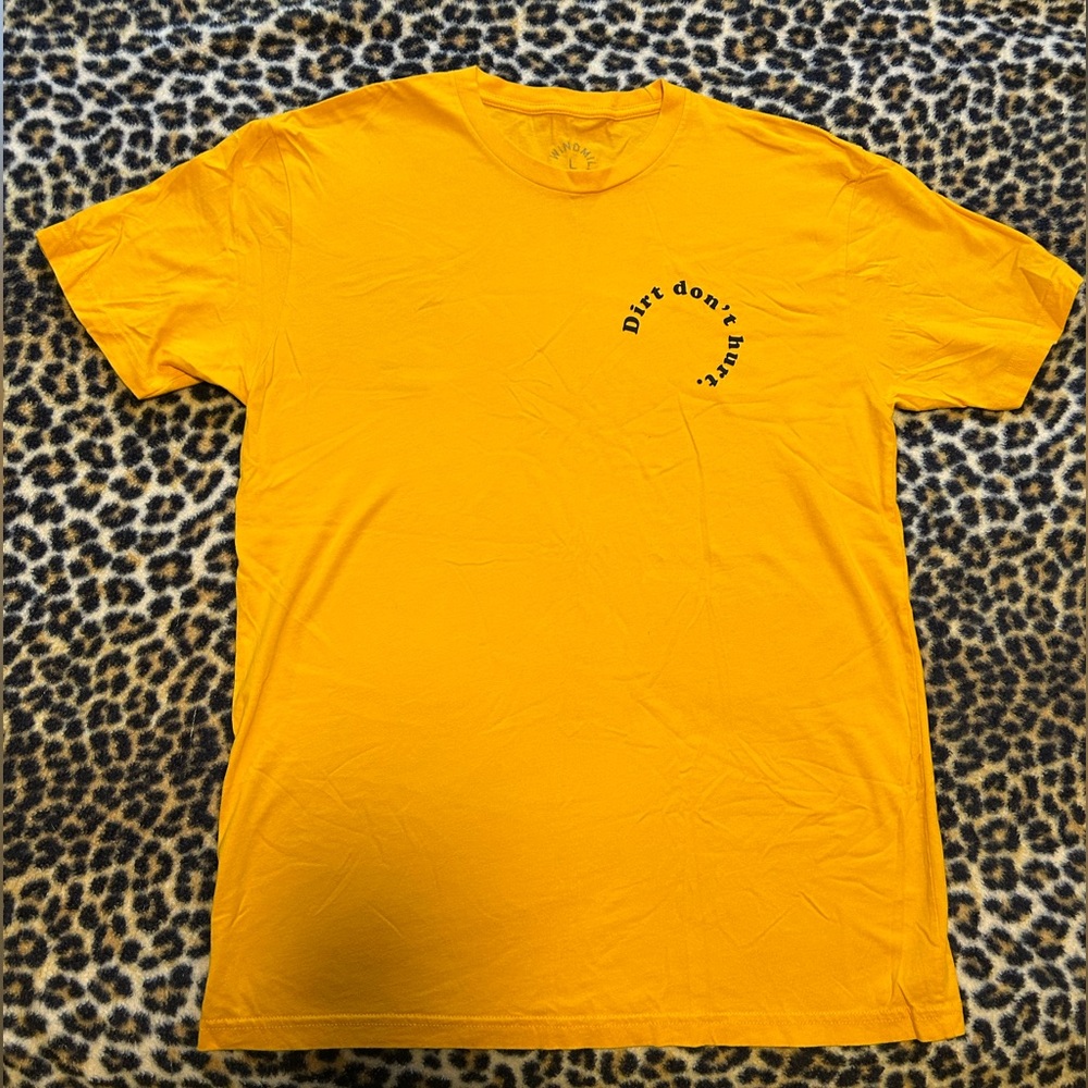 Yellow Graphic Shirt